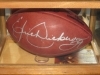 Eric Dickerson-Autographed Football-GAI (St Louis Rams)